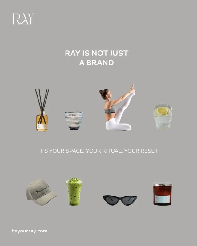 كل شيء يبدأ منك، 
ومع RAY تخلقين لحظتك، بطريقتك. 🤍✨

خذي وقتك، وإختاري منتجك لطقوسك الجديدة من متجرنا في البايو. 

#Beyourray #NewRayNewLife
#Betheray