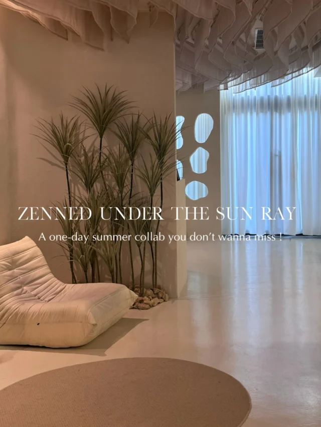 ☀️ Zenned Under the Sunray ☀️
A one-day summer collab you don’t wanna miss 🏝️✨!

Zenned x RAY teamed up to bring you a special Reformer Flow class at Zenned — designed to activate your core, sculpt your summer body, and give you that post-class glow 🔥

- Giveaways by RAY✨!
- One-day access to Zenned’s exclusive studio🧘🏻‍♀️
- Refreshments Sponsored by @infuse.sa 🍹
🌞 Vibes. Movement. Magic.

Spots are limited !!
Let the sun (and the burn 🔥 ) do its thing.

Book now via WhatsApp: 0553331062