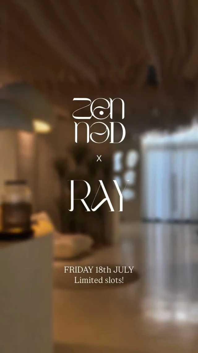 Zenned under the sun Ray ☀️🌴
Save the date !!
FRIDAY 18 July 
Limited spots ✨