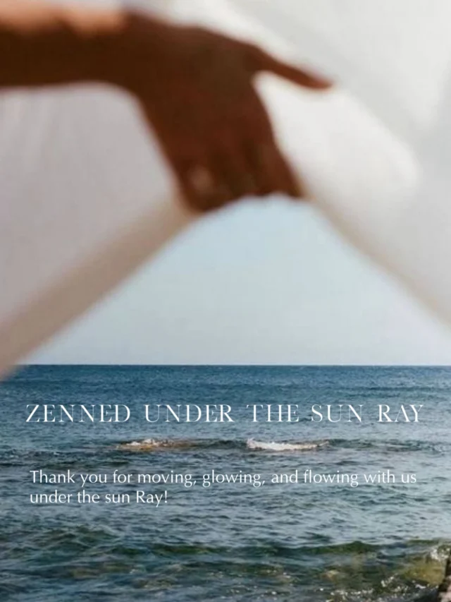 Zenned under the sunRay moments ☀️🏝️
@zenned_sa x @beyourray