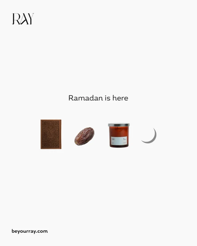 في راي، نستقبل رمضان كمساحة للسكينة و الهدوء،
ولطقوس بسيطة تصنع فرق كبير ✨ 🤍

#ramadankareem🌙 
#beyourray