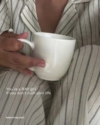 RAY girl تعرف
إن الهدوء مو تأخير… هو اختيار 🤍

هدي رتم حياتك، واستمتعي بلحظات استرخائك مع منتجات RAY المتنوعة.✨

(الرابط في البايو) 🔗